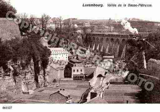 Ville de LUXEMBOURG Carte postale ancienne