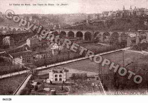 Ville de LUXEMBOURG Carte postale ancienne