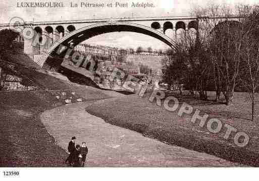 Ville de LUXEMBOURG Carte postale ancienne