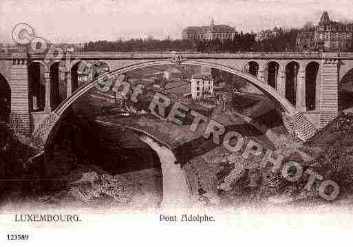 Ville de LUXEMBOURG Carte postale ancienne