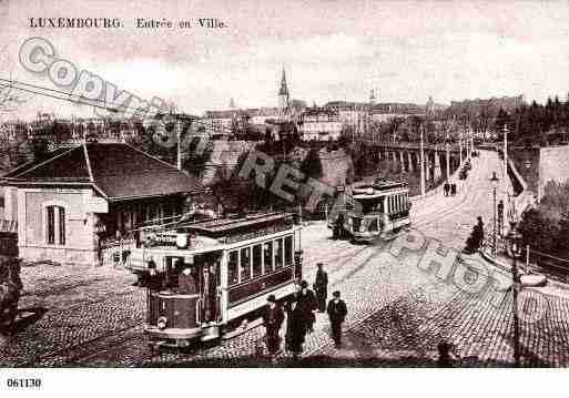 Ville de LUXEMBOURG Carte postale ancienne