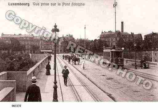 Ville de LUXEMBOURG Carte postale ancienne