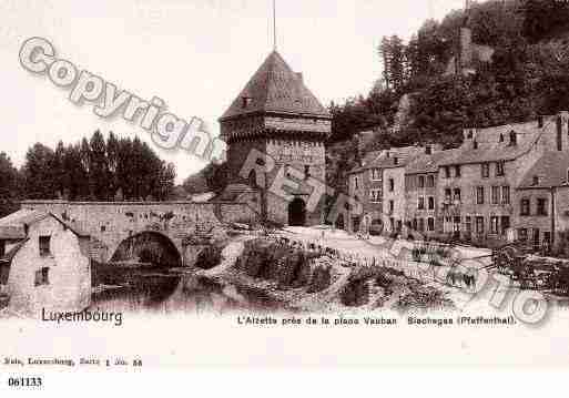 Ville de LUXEMBOURG Carte postale ancienne