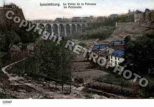 Ville de LUXEMBOURG Carte postale ancienne