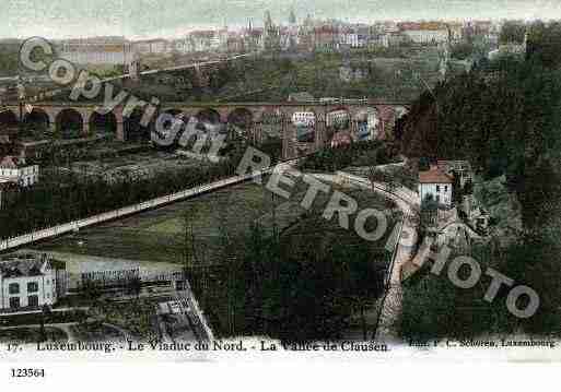 Ville de LUXEMBOURG Carte postale ancienne