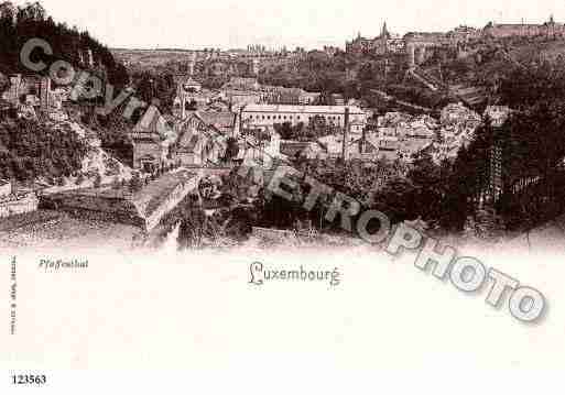 Ville de LUXEMBOURG Carte postale ancienne