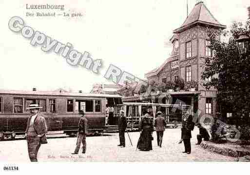 Ville de LUXEMBOURG Carte postale ancienne