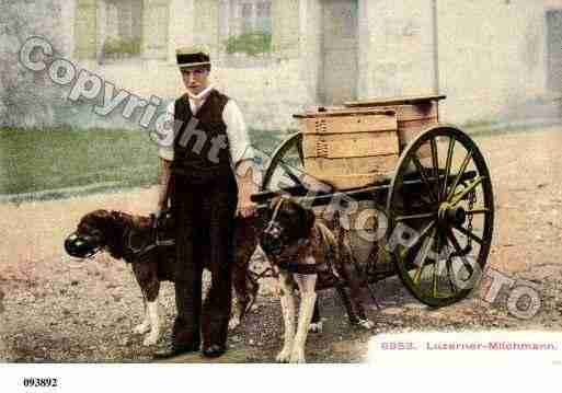 Ville de LUZERN Carte postale ancienne