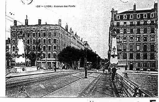 Ville de LYON Carte postale ancienne