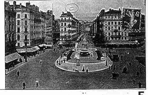 Ville de LYON Carte postale ancienne