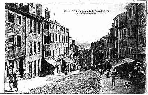 Ville de LYON Carte postale ancienne