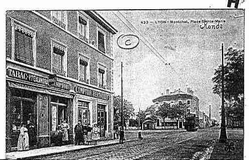 Ville de LYON Carte postale ancienne