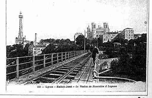 Ville de LYON Carte postale ancienne