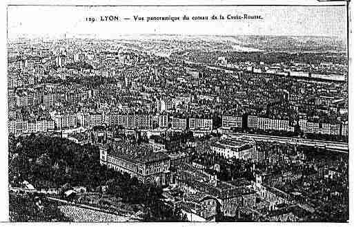 Ville de LYON Carte postale ancienne