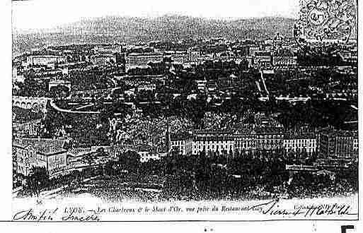 Ville de LYON Carte postale ancienne