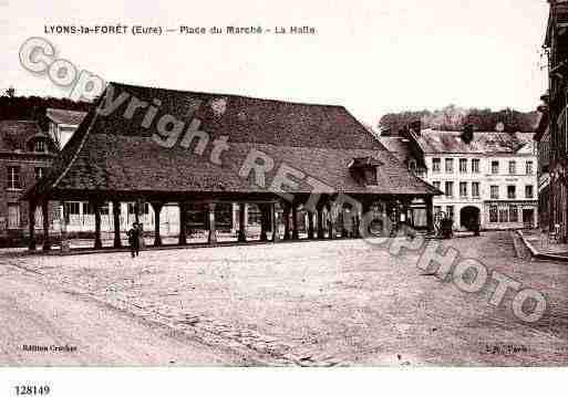 Ville de LYONSLAFORET Carte postale ancienne