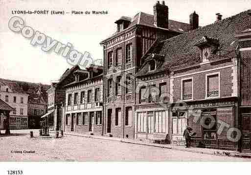 Ville de LYONSLAFORET Carte postale ancienne