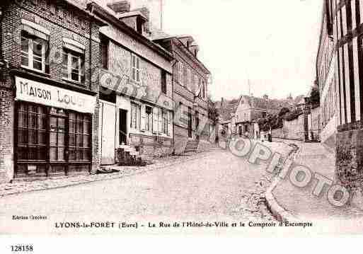 Ville de LYONSLAFORET Carte postale ancienne