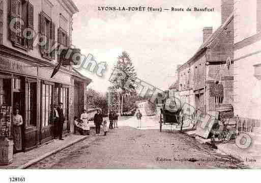 Ville de LYONSLAFORET Carte postale ancienne