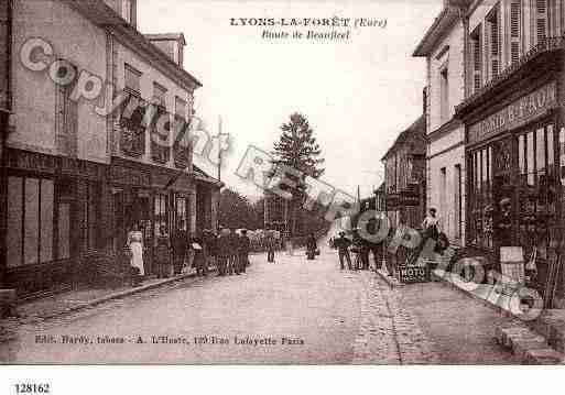 Ville de LYONSLAFORET Carte postale ancienne