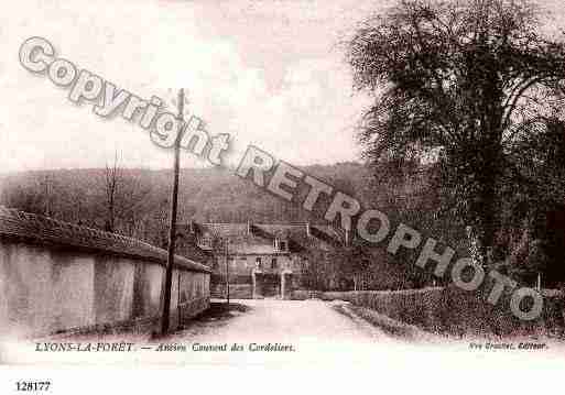 Ville de LYONSLAFORET Carte postale ancienne