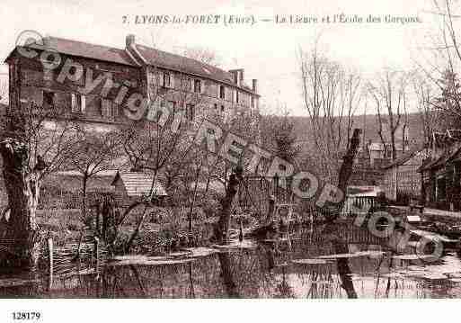 Ville de LYONSLAFORET Carte postale ancienne