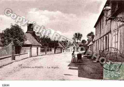 Ville de LYONSLAFORET Carte postale ancienne