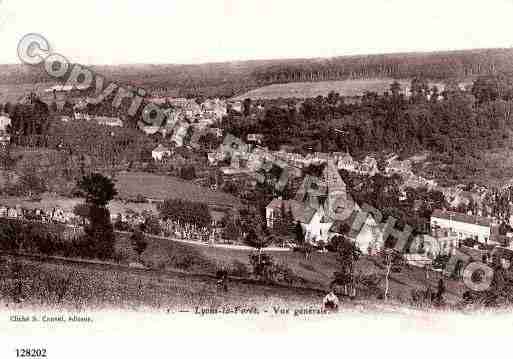 Ville de LYONSLAFORET Carte postale ancienne