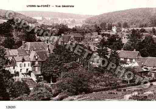 Ville de LYONSLAFORET Carte postale ancienne