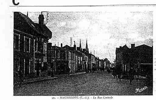 Ville de MACHECOUL Carte postale ancienne