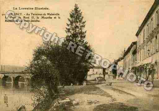 Ville de MALZEVILLE Carte postale ancienne