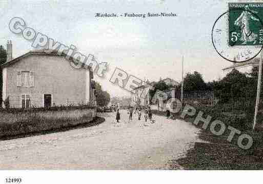 Ville de MARBACHE Carte postale ancienne