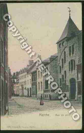 Ville de MARCHE Carte postale ancienne