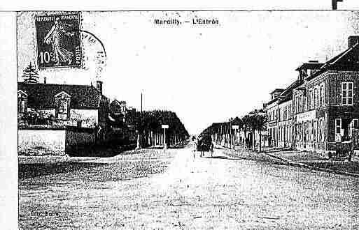 Ville de MARCILLYSURSEINE Carte postale ancienne