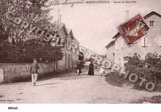 Ville de MARCYL\'ETOILE Carte postale ancienne