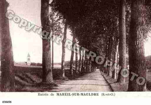 Ville de MAREILSURMAULDRE Carte postale ancienne