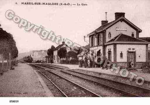 Ville de MAREILSURMAULDRE Carte postale ancienne