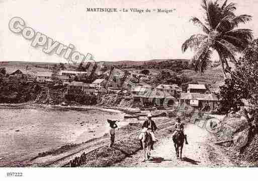 Ville de MARIGOT(LE) Carte postale ancienne