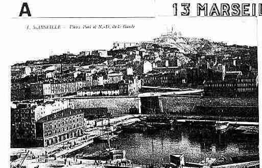 Ville de MARSEILLE Carte postale ancienne