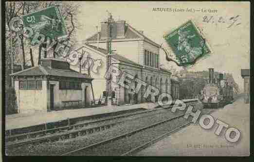 Ville de MAUVESSURLOIRE Carte postale ancienne