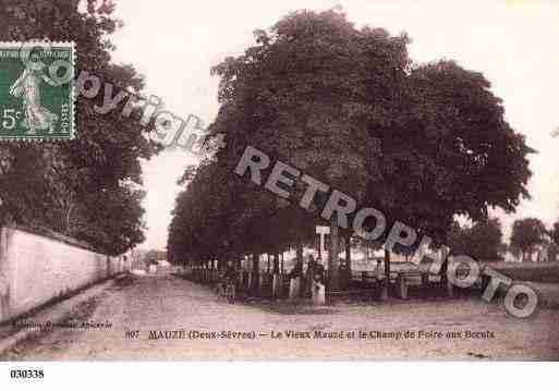 Ville de MAUZESURLEMIGNON Carte postale ancienne