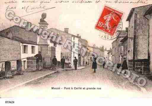 Ville de MAUZESURLEMIGNON Carte postale ancienne