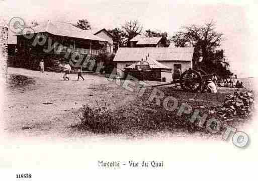 Ville de MAYOTTE Carte postale ancienne