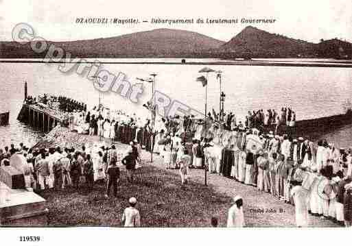 Ville de MAYOTTE Carte postale ancienne