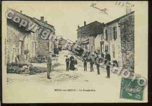 Ville de MENILSURSAULX Carte postale ancienne