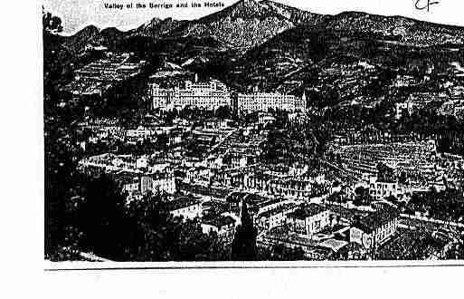 Ville de MENTON Carte postale ancienne