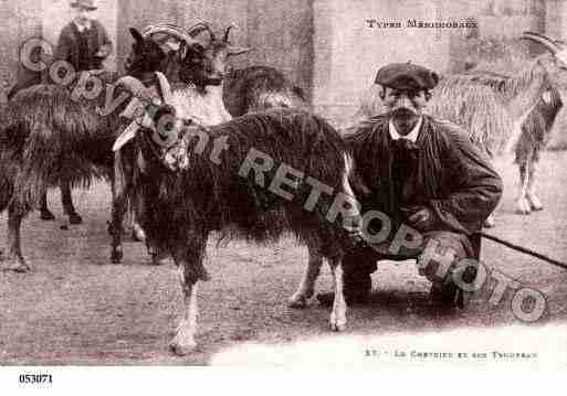 Ville de MERIDIONAUX Carte postale ancienne