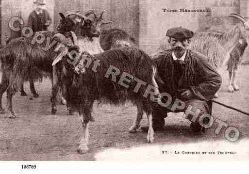 Ville de MERIDIONAUX Carte postale ancienne