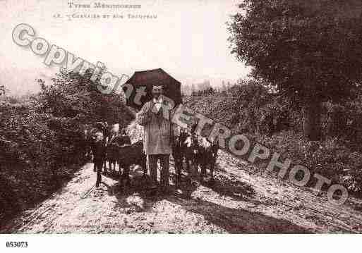 Ville de MERIDIONAUX Carte postale ancienne