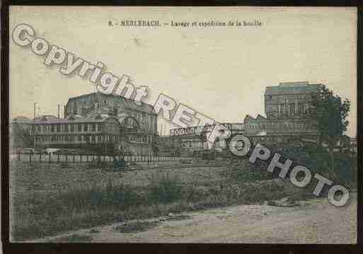 Ville de MERLEBACH Carte postale ancienne